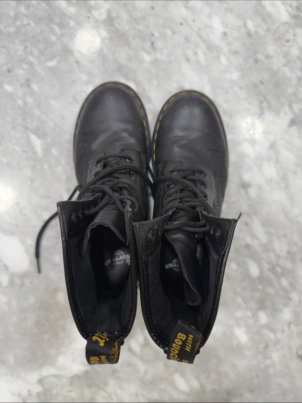 Dr. Marten's 1460 VONDA MONO WOMEN'S FLORAL BOOTS - Picture 3 of 6
